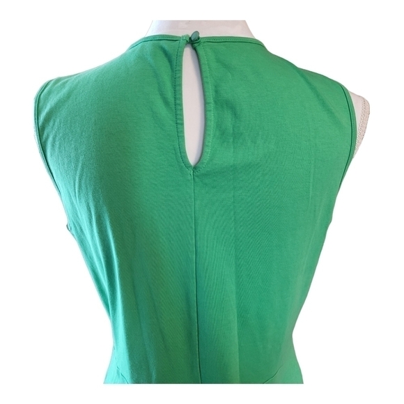 NEW York & Company St Patricks Day Green Slip On Dress Size Large - Picture 4 of 7